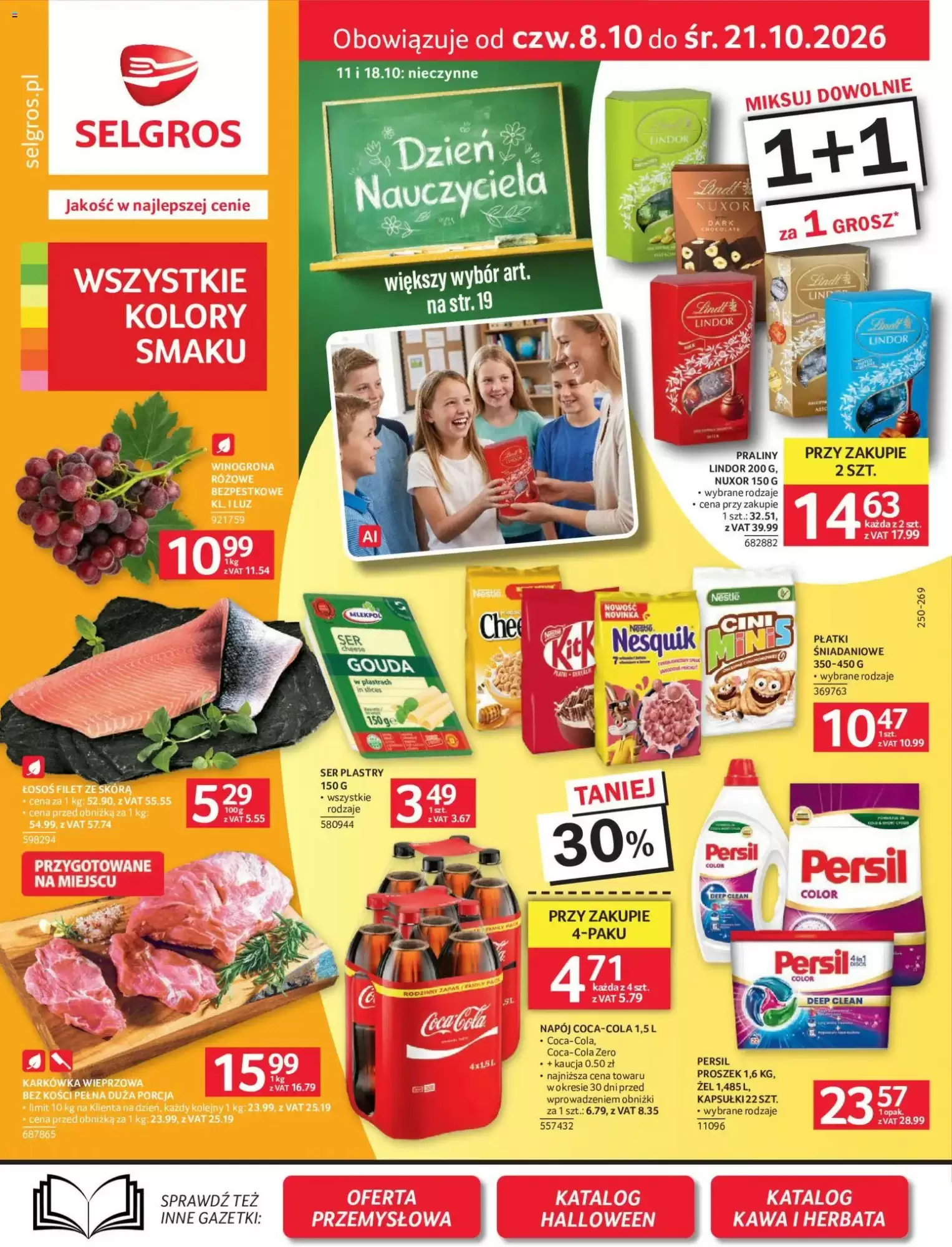 Selgros Gazetka 08.10.2026 - 21.10.2026