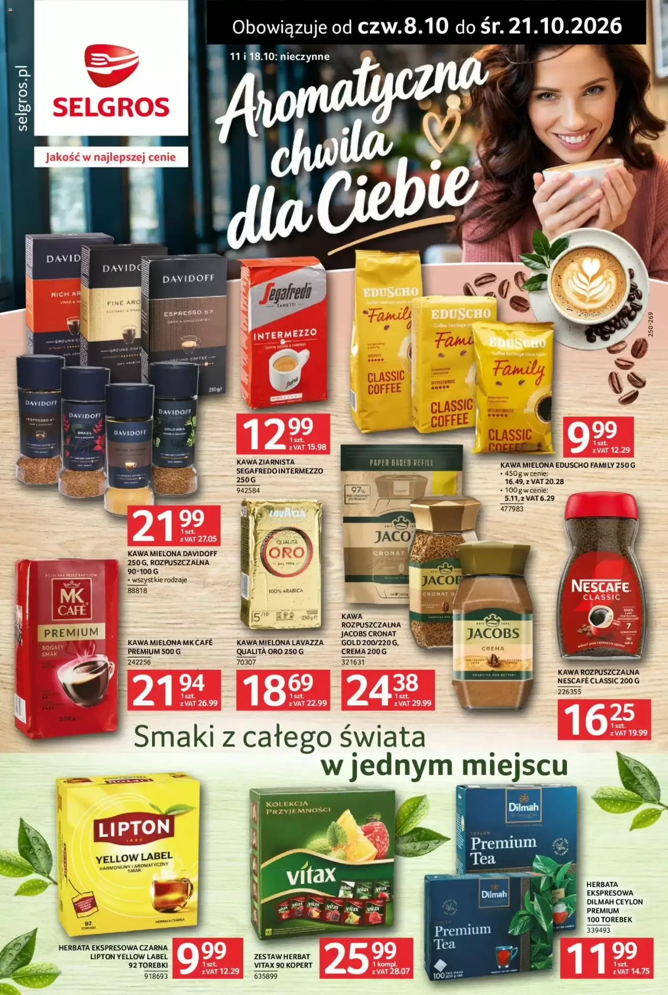 Selgros Gazetka 08.10.2026 - 21.10.2026