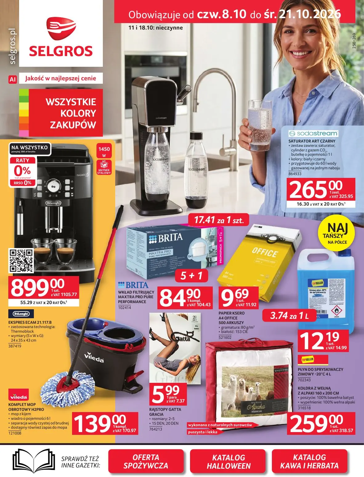 Selgros Gazetka 08.10.2026 - 21.10.2026