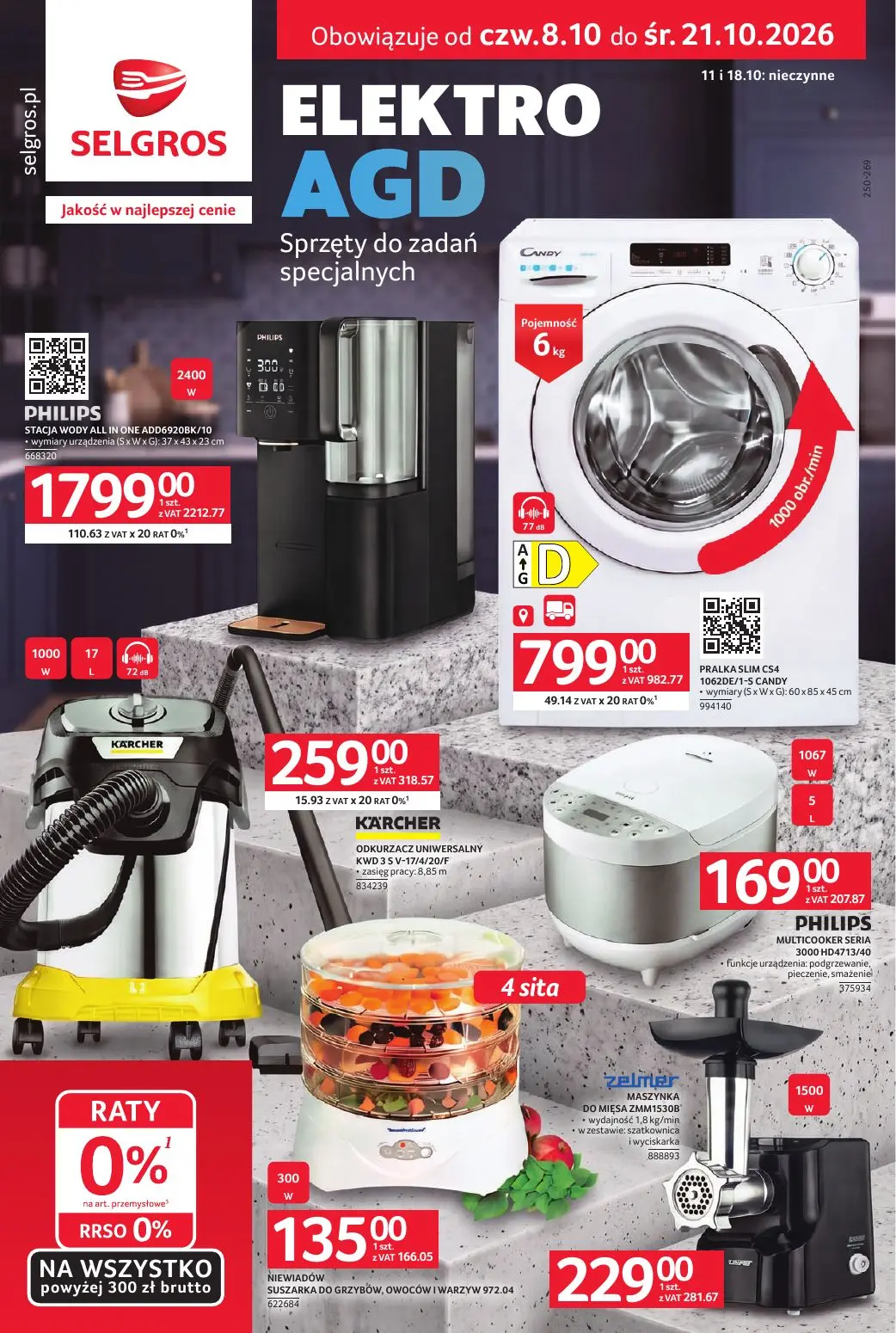 Selgros Gazetka 08.10.2026 - 21.10.2026