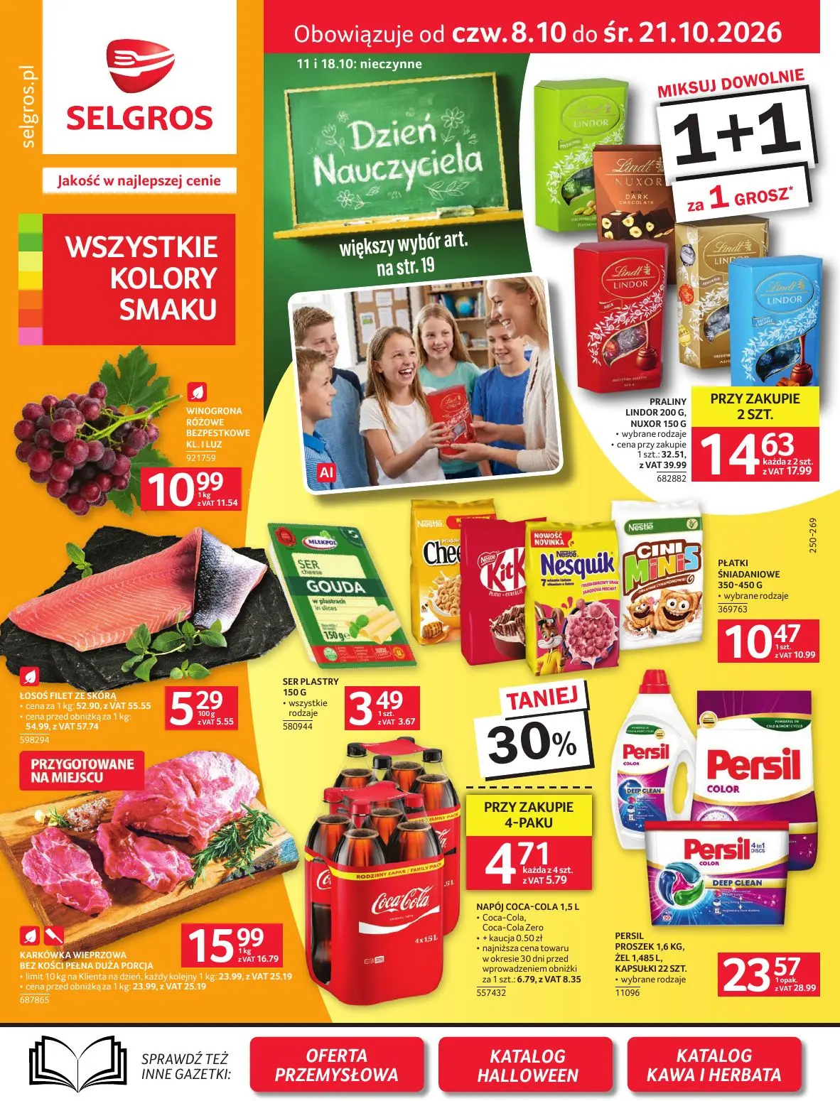 Selgros Gazetka 08.10.2026 - 21.10.2026