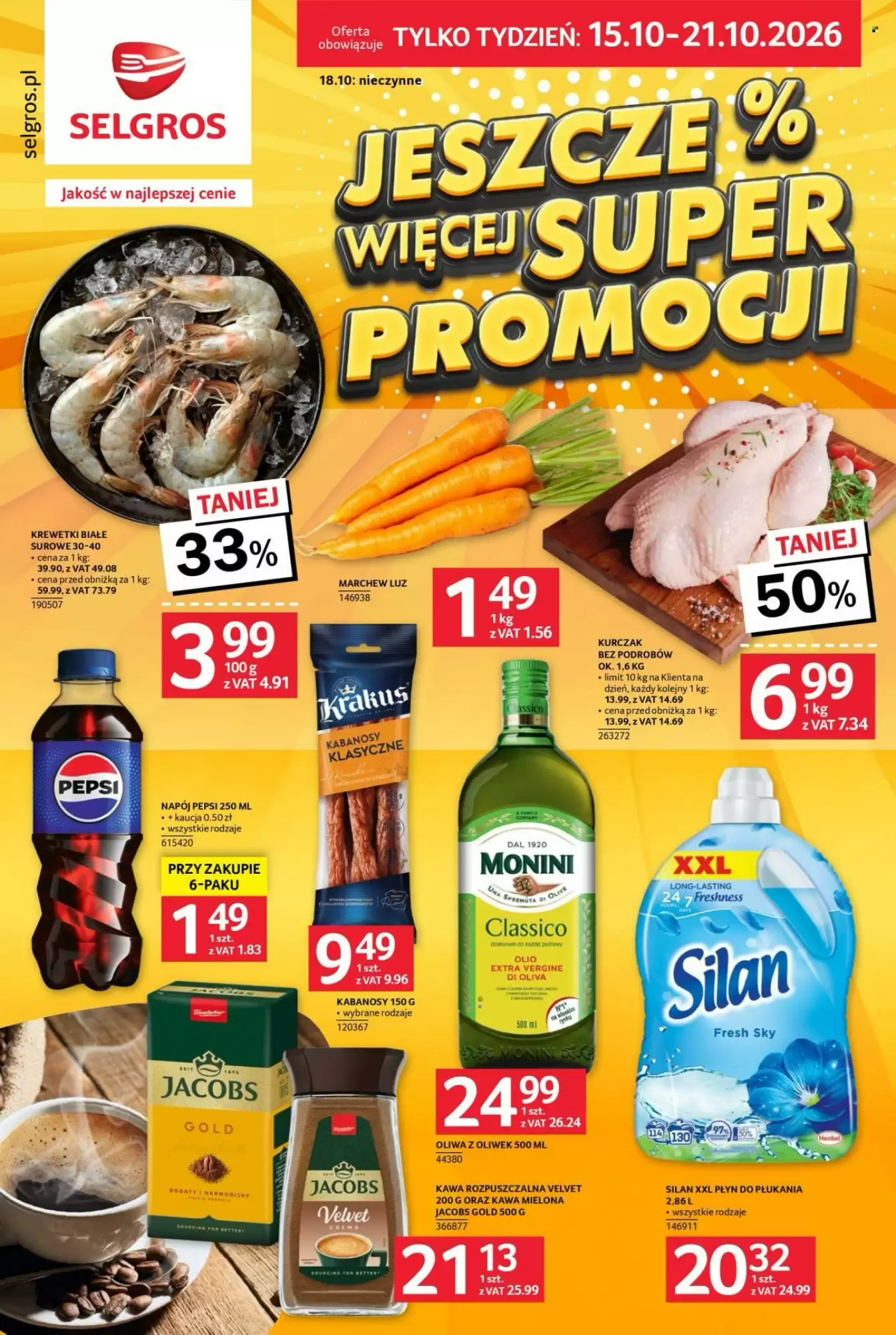 Selgros Gazetka 15.10.2026 - 21.10.2026