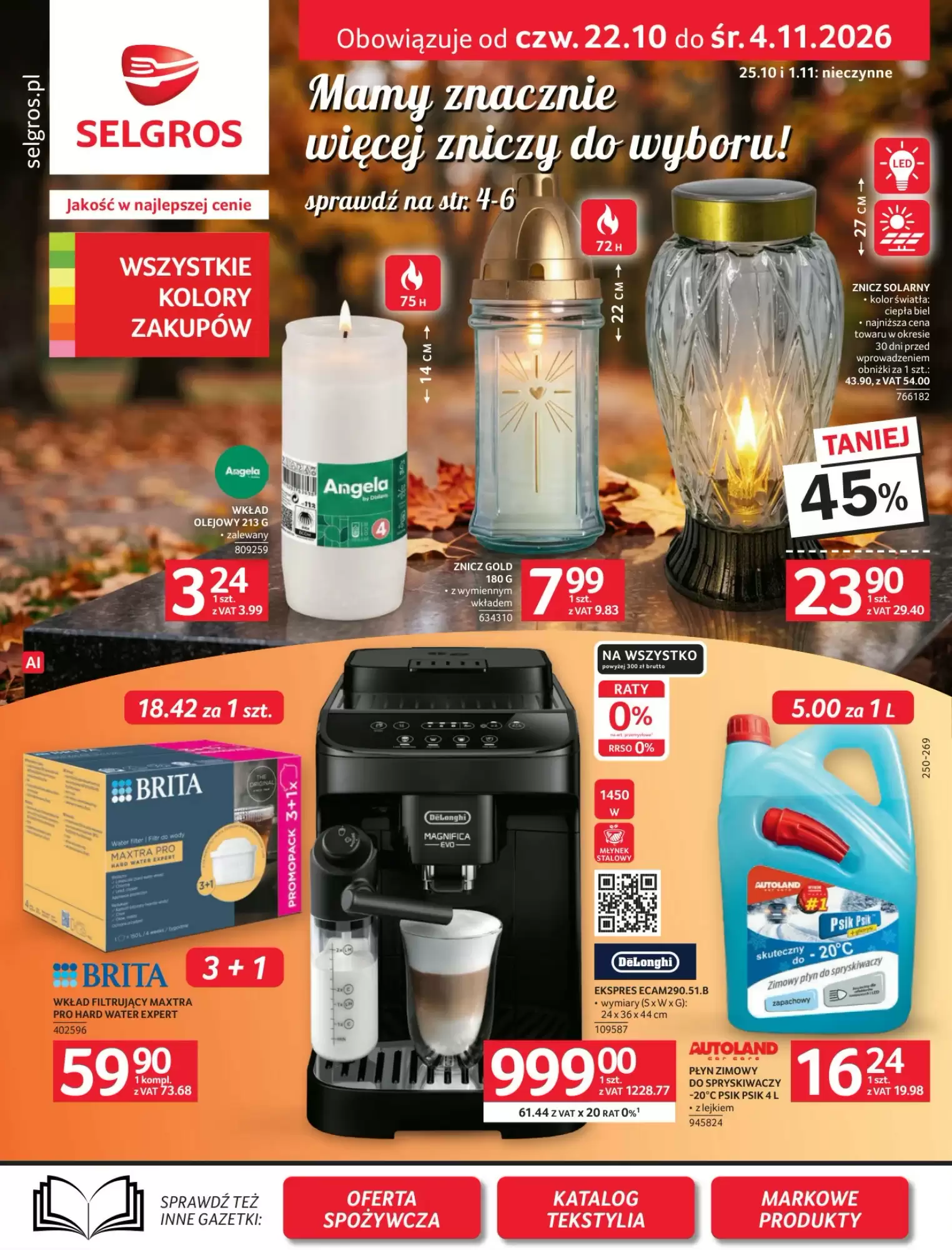 Selgros Gazetka 22.10.2026 - 04.11.2026