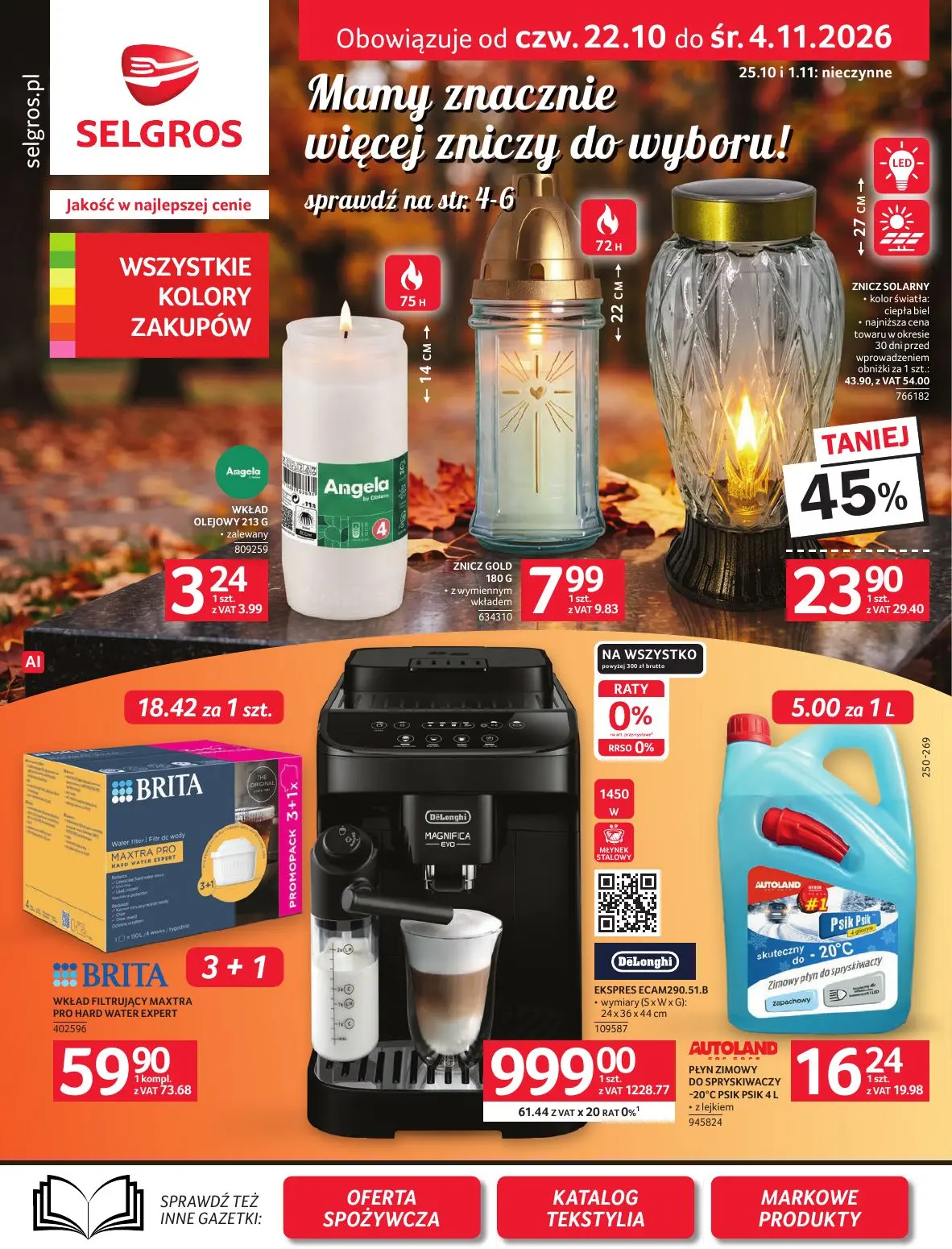 Selgros Gazetka 22.10.2026 - 04.11.2026