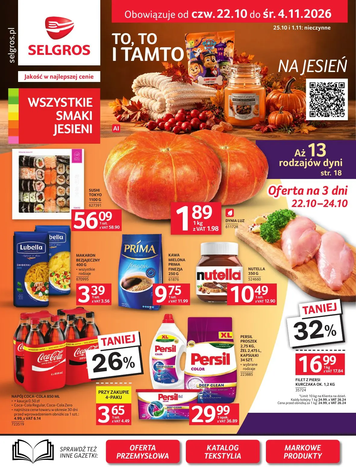 Selgros Gazetka 22.10.2026 - 04.11.2026