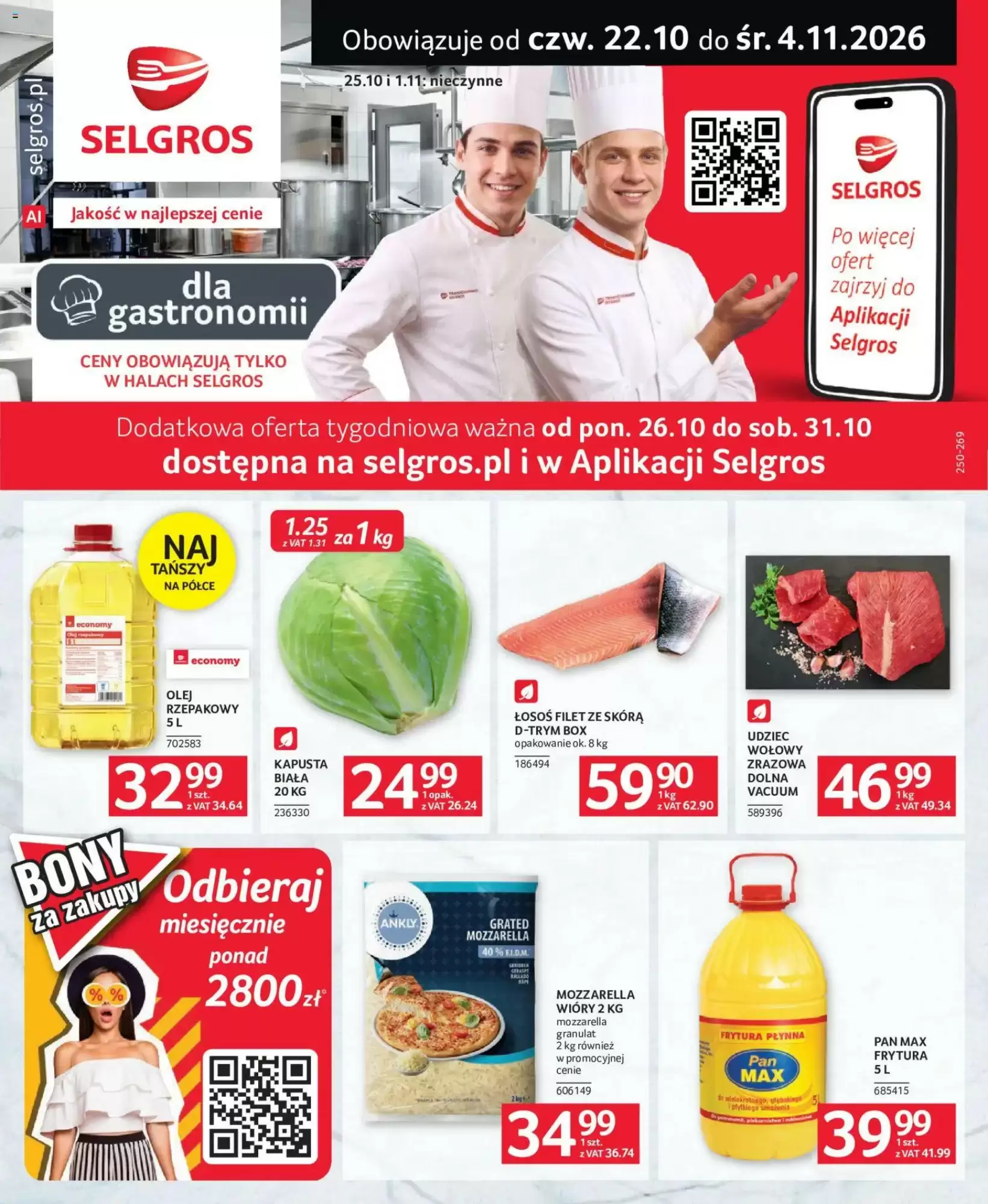 Selgros Gazetka 22.10.2026 - 04.11.2026