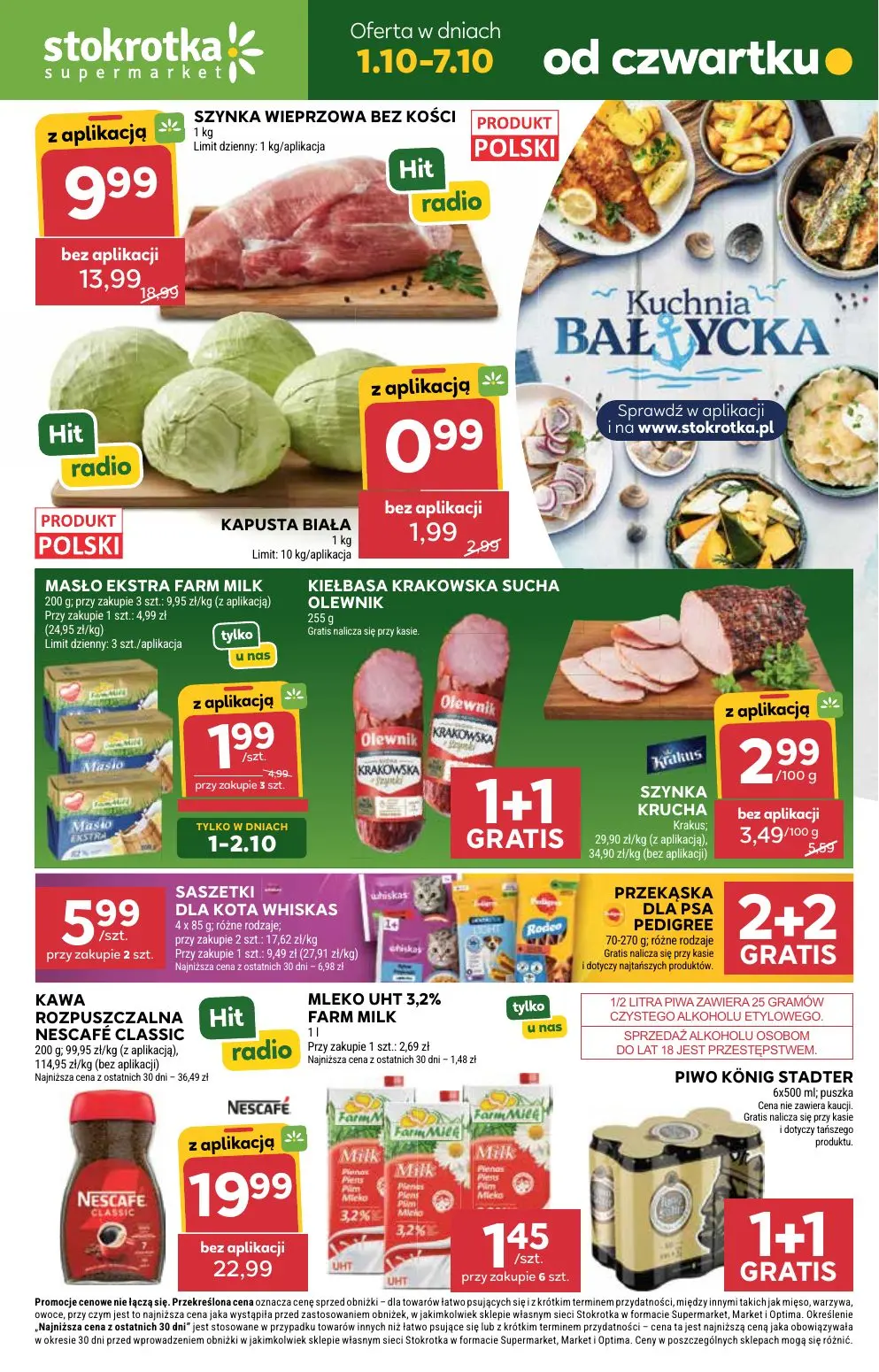 Stokrotka Supermarket Gazetka 01.10.2026 - 07.10.2026
