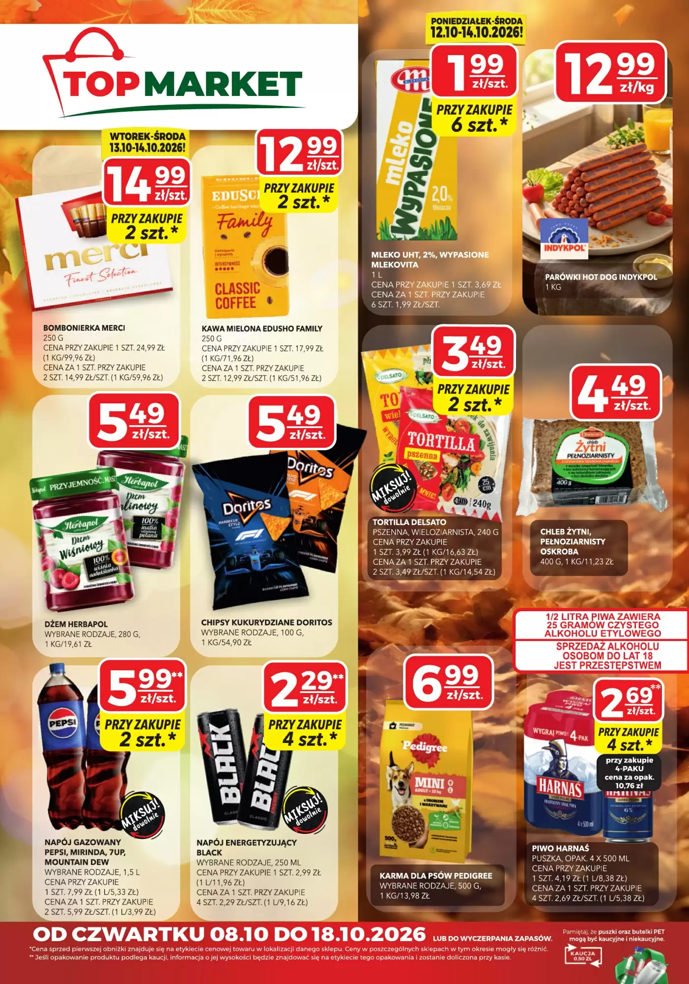 Top Market Gazetka 08.10.2026 - 18.10.2026
