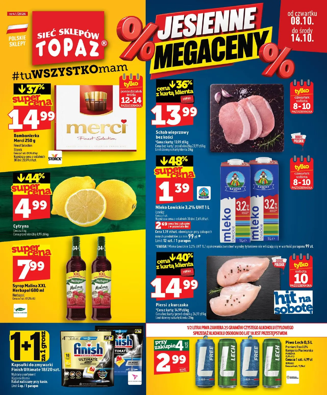 Topaz Gazetka 08.10.2026 - 14.10.2026