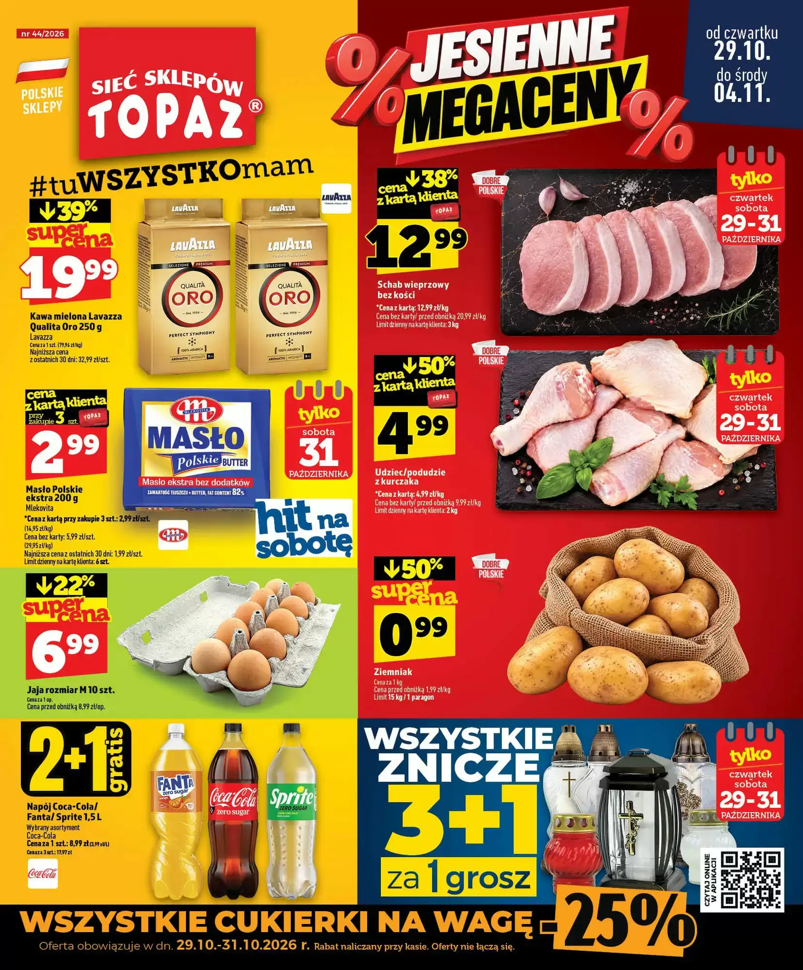Topaz Gazetka 29.10.2026 - 04.11.2026