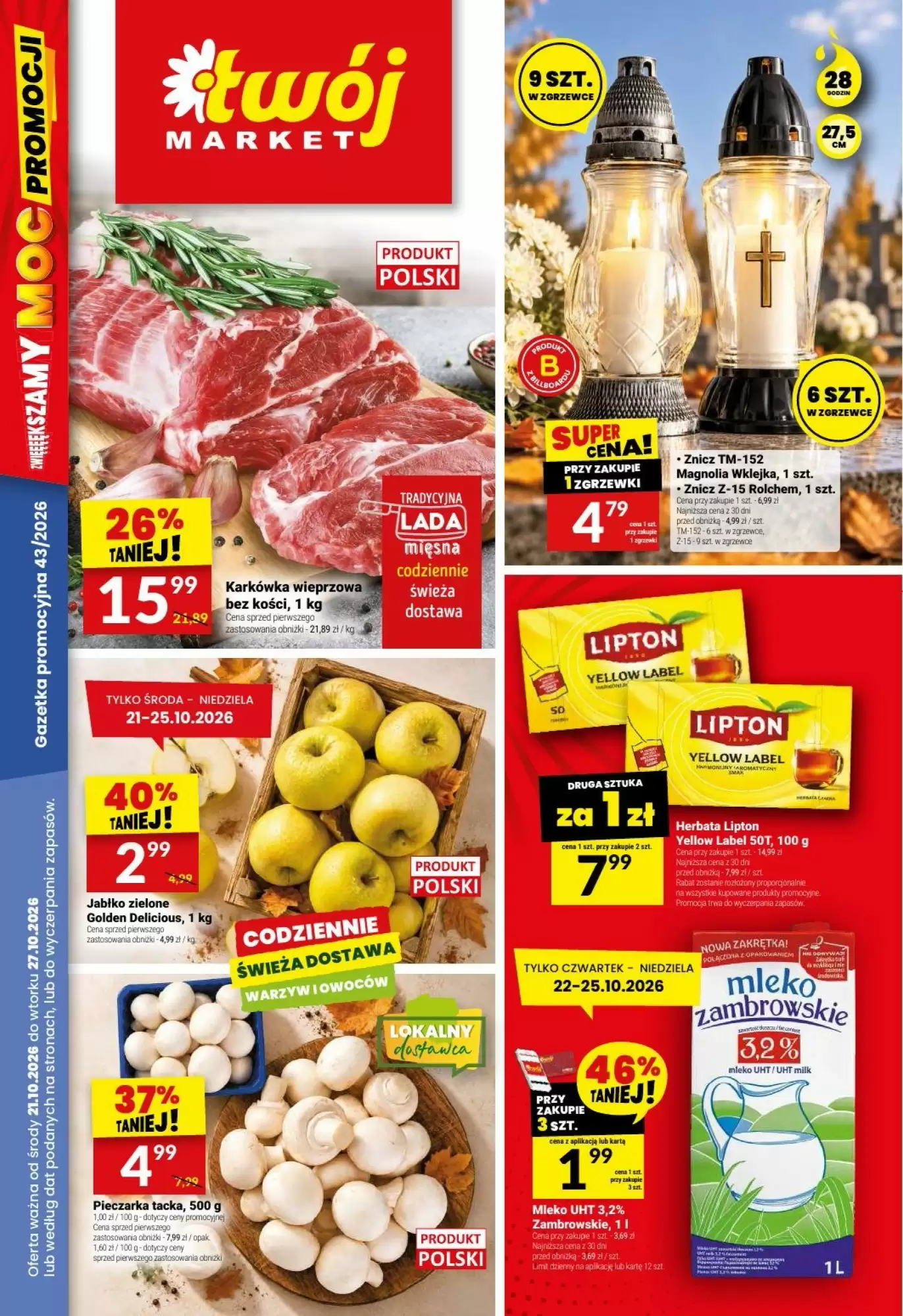 Twój Market Gazetka 21.10.2026 - 27.10.2026